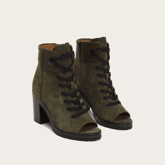 frye danica combat short boot
